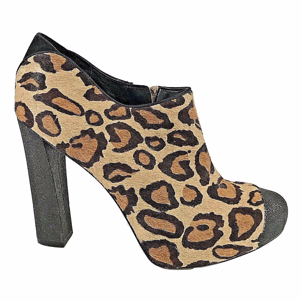 Sam Edelman Leopard Ankle Boots Sz 8M *HOST PICK*